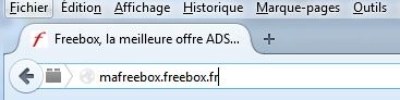 freebox interface url