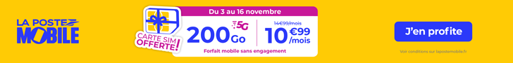 la poste mobile 200go