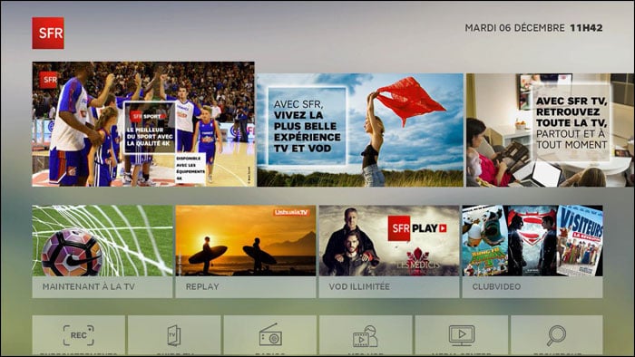 Une télévision et une télécommande