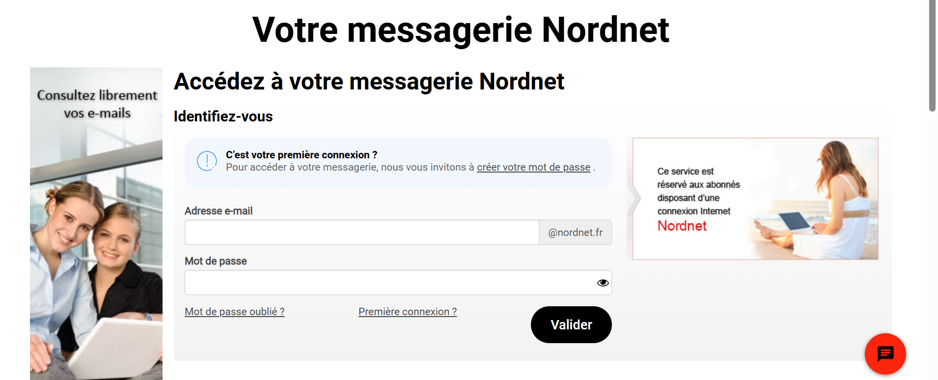 messagerie nordnet