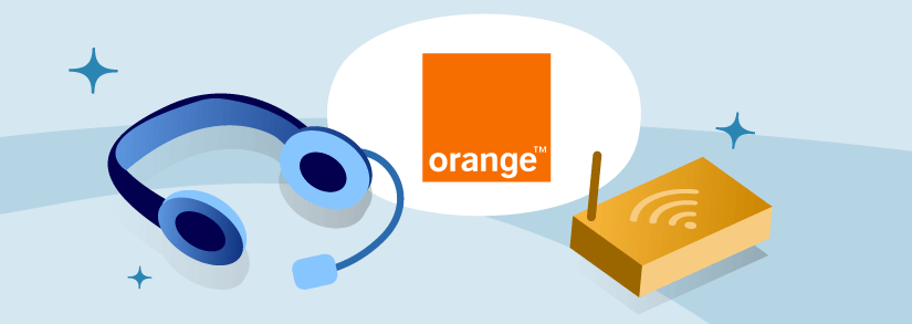 Entre em contato com a caixa de assinatura laranja
