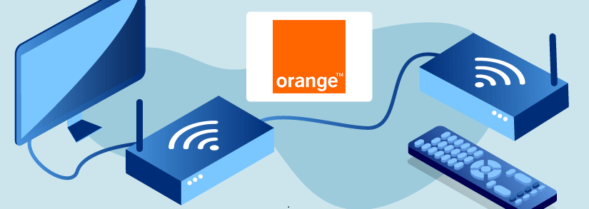 Orange Alimentation Décodeur Orange Mini 4K TV UHD Wifi BON ETAT 