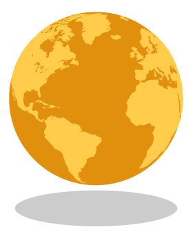 Dessin de la terre