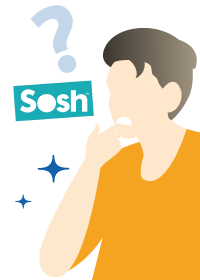 A man asks questions about Sosh