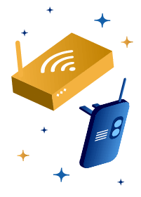 présentation du répéteur wifi 6 de chez Orange 