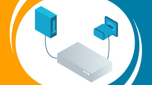 Branchement box internet ADSL