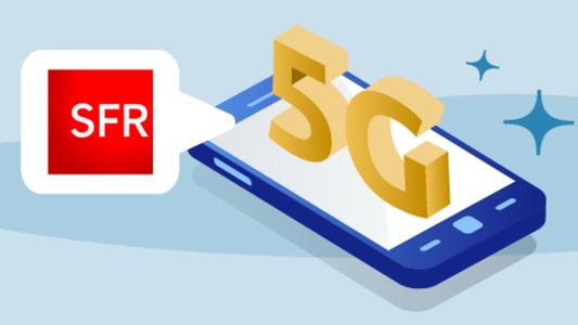 Les forfaits mobile 5G de sfr