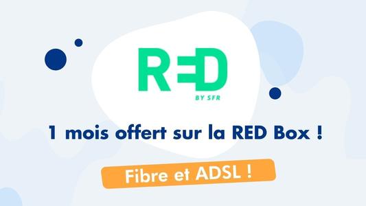 1 mois offert sur les forfaits Red Box !