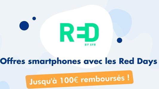 Offres smartphones Red Days 