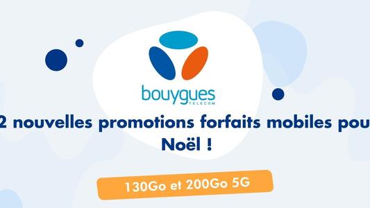 2 nouvelles promotions de Noël chez Bouygues Télécom !