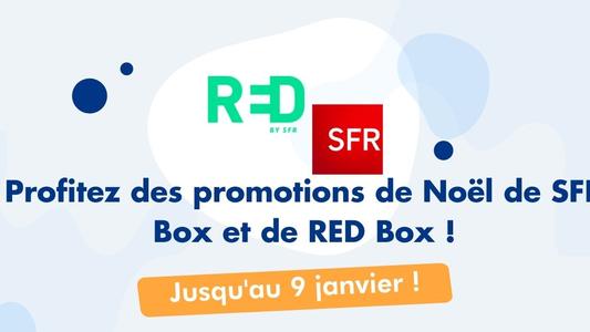 Profitez des promotions de Noël de SFR Box et de RED Box !