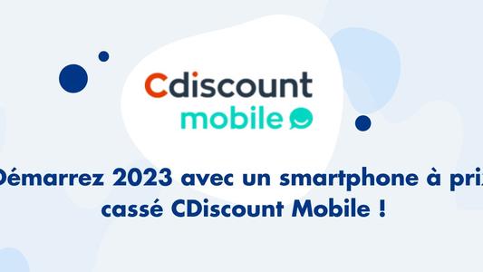 Promotions smartphones Cdiscount Mobile