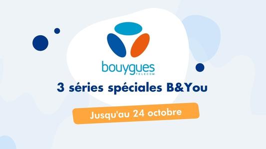 3 séries limitées B&YOU