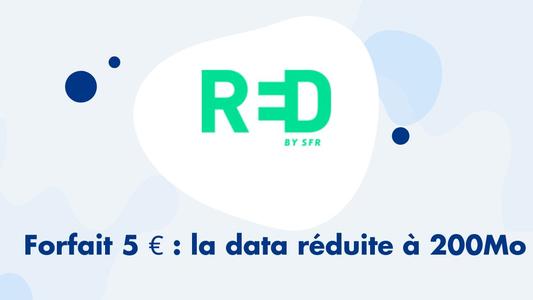 forfait 5€ data réduite