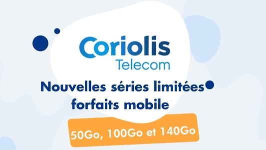 Séries limitées forfaits mobile Coriolis