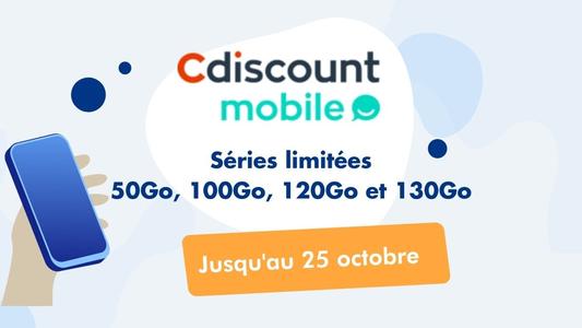 CDiscount Mobile séries limitées