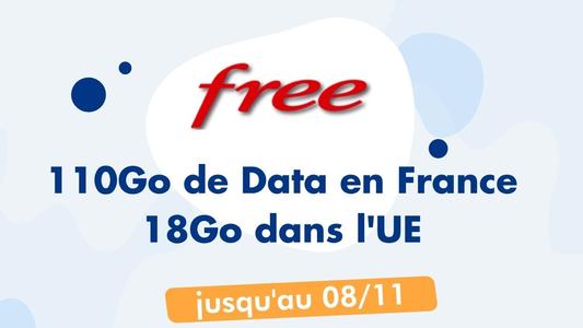 Free Mobile série limitée 110Go