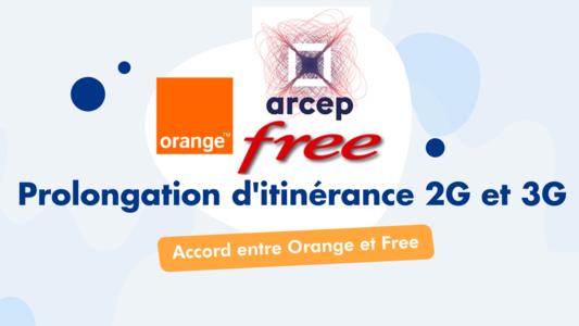aveant sur contrat d'itinerance 2g-3g free et orange