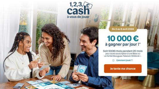 Gagnez 10 000€ avec Bouygues Telecom !