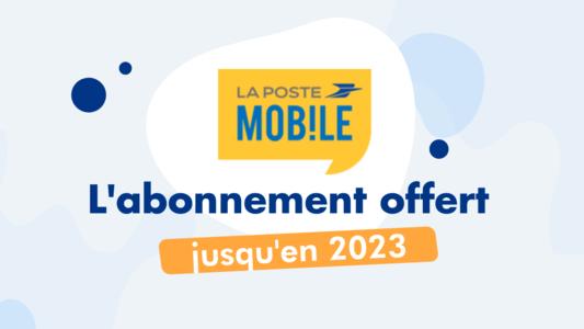 La Poste Mobile promo forfaits SIM