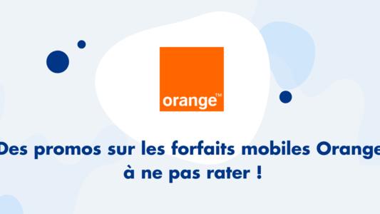 Promos forfaits mobiles Orange