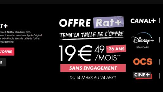 Promo Canal + : Rat + est de retour, ne le loupez pas !