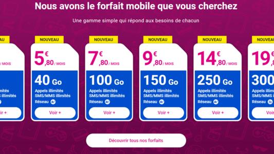 Reglo Mobile revient avec des nouveaux forfaits !