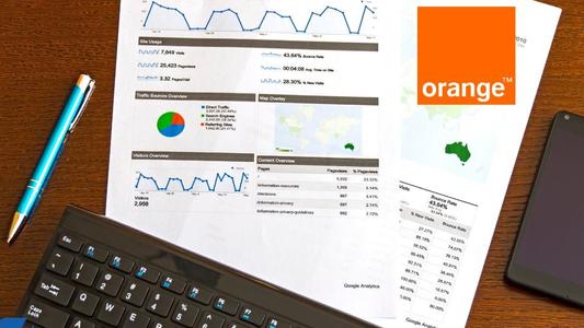resultats financiers orange