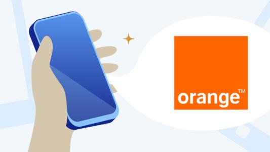 Smartphone Orange