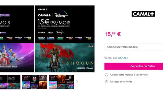 Canal+ avec beIN Sports ou Disney+ en grosse promo !