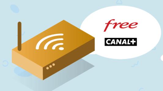 logo Free freebox Canal+