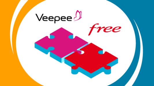 Partenariat Free et Veepee
